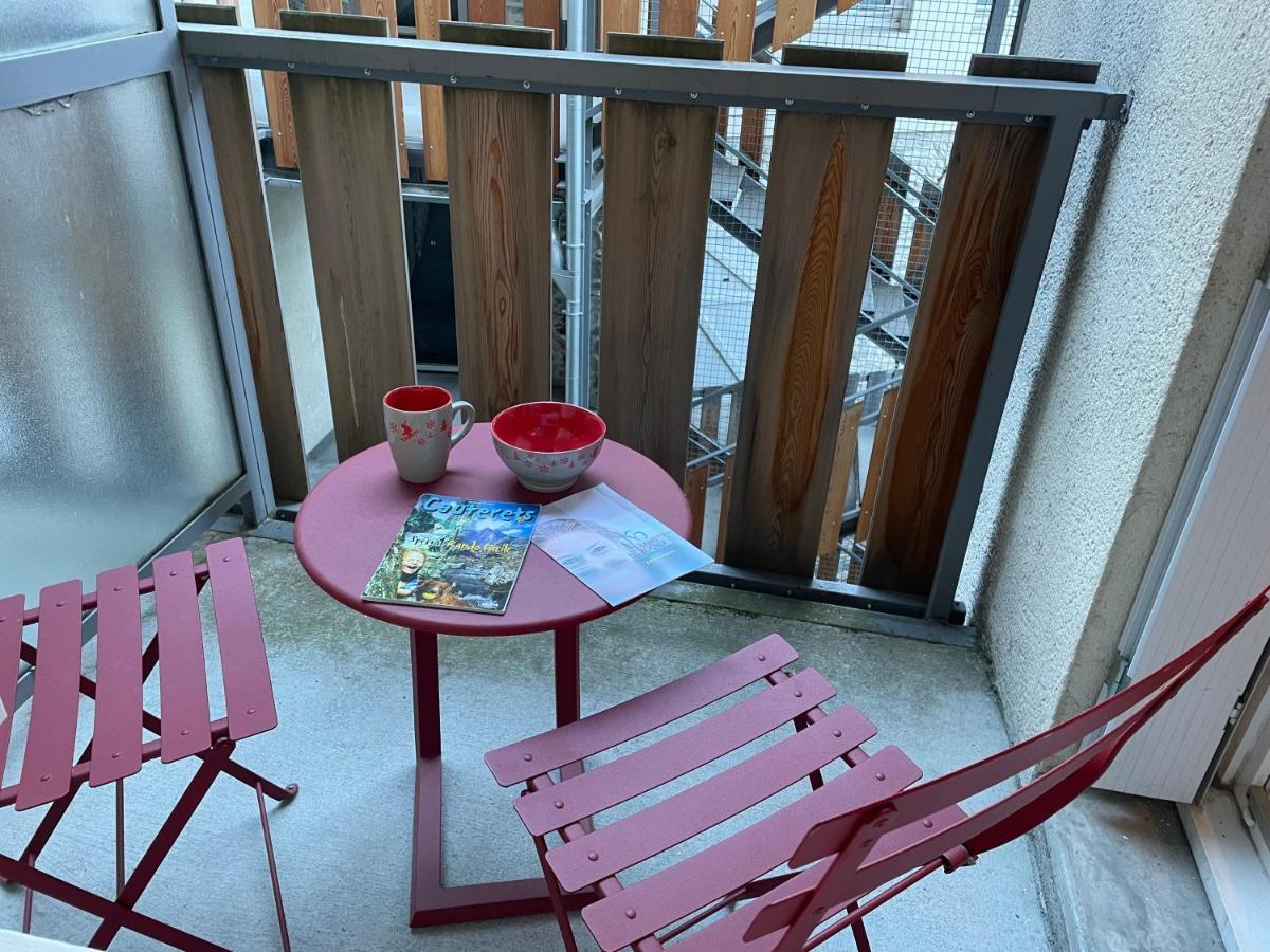 T2 30M2 Plein Centre, Lit Fait, Linge Fourni, Wifi Lägenhet Cauterets Exteriör bild
